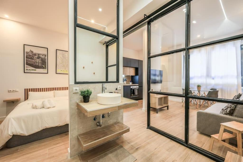מדריד Myhousespain - Acogedor Piso Cerca De Atocha II מראה חיצוני תמונה